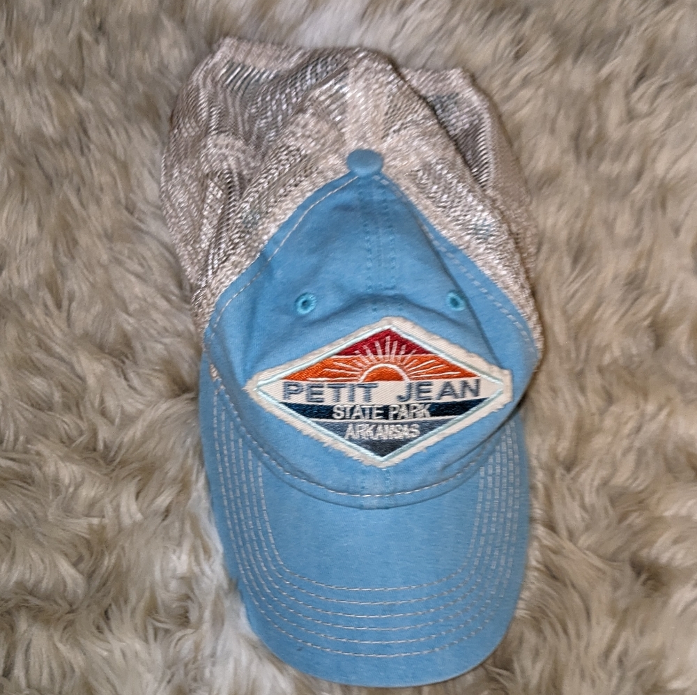 Petit Jean State Park Blue Ball Cap